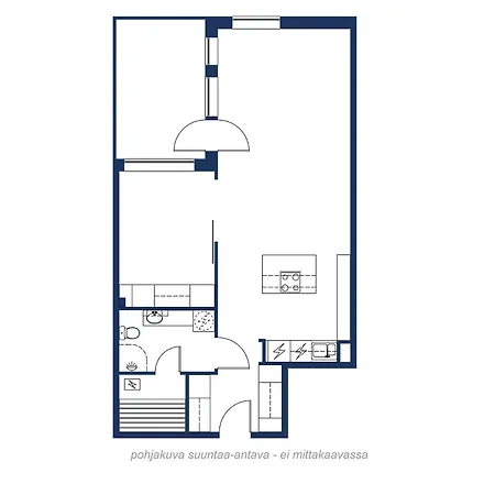 1-bedroom Beachfront With Balcony, Sauna&parking In Aurinkolahti Appartement