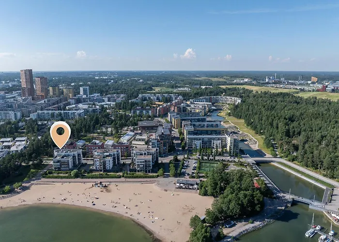 1-bedroom Beachfront With Balcony, Sauna And Parking In Aurinkolahti Apartamento Helsínquia