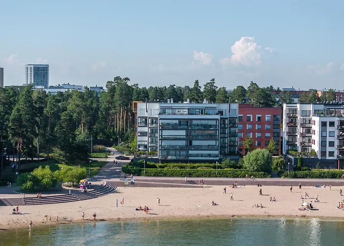 1-bedroom Beachfront With Balcony, Sauna And Parking In Aurinkolahti * Helsinky